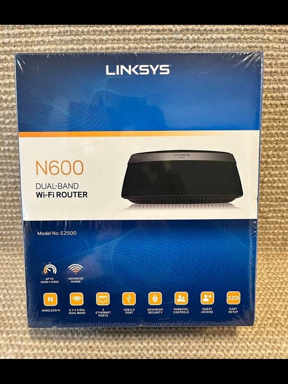 Linksys N600 Dual-Band Wi‑Fi Router